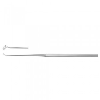 Fisch Micro Dissector Angled to Left Stainless Steel, 15.5 cm - 6"
